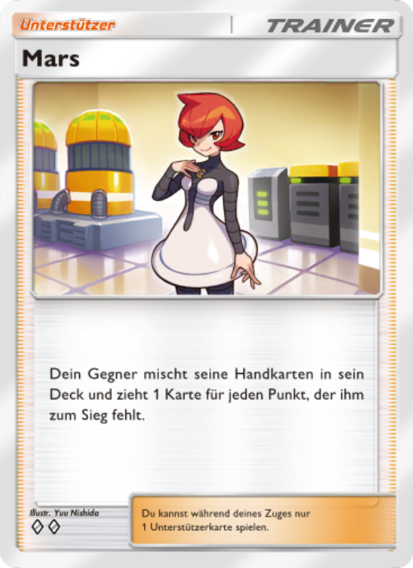 Mars 155 — Kollision von Raum und Zeit (German Pokémon TCG card)