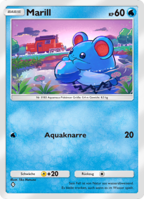 Marill 014 — Licht des Triumphs (German Pokémon TCG card)