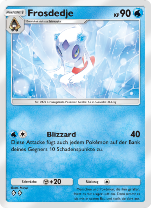 Frosdedje 019 — Licht des Triumphs (German Pokémon TCG card)