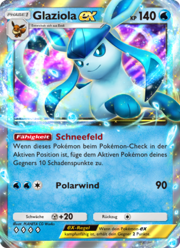 Glaziola-ex 022 — Licht des Triumphs (German Pokémon TCG card)