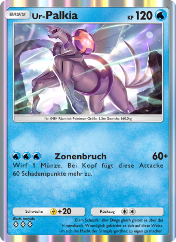 Ur-Palkia 023 — Licht des Triumphs (German Pokémon TCG card)