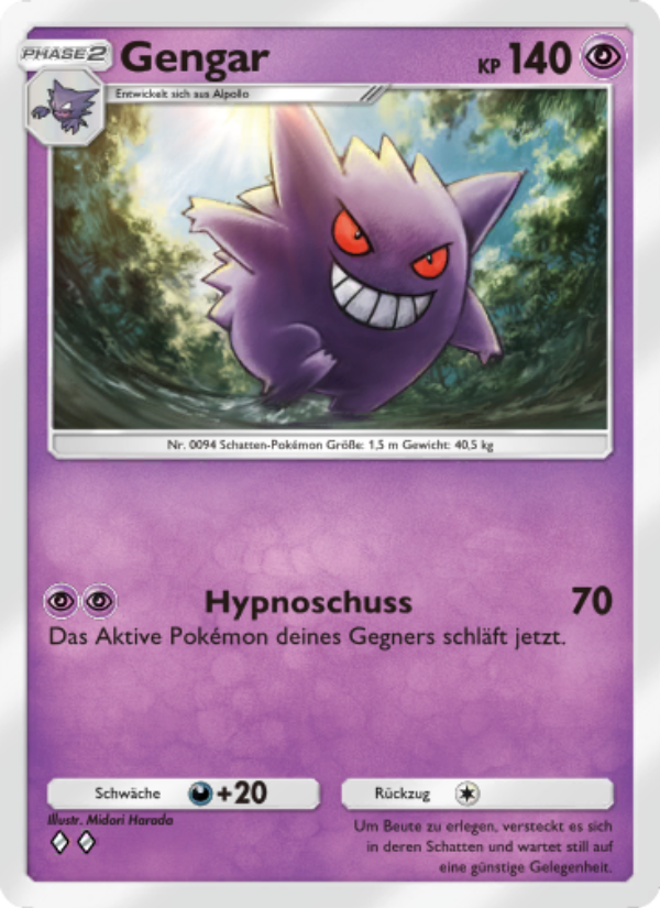 Gengar 033 — Licht des Triumphs (German Pokémon TCG card)