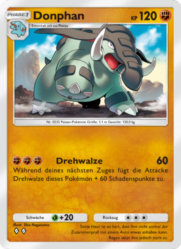 Donphan 038 — Licht des Triumphs (German Pokémon TCG card)
