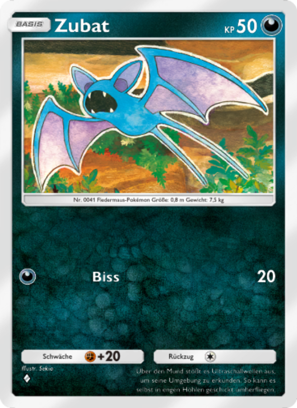 Zubat 048 — Licht des Triumphs (German Pokémon TCG card)