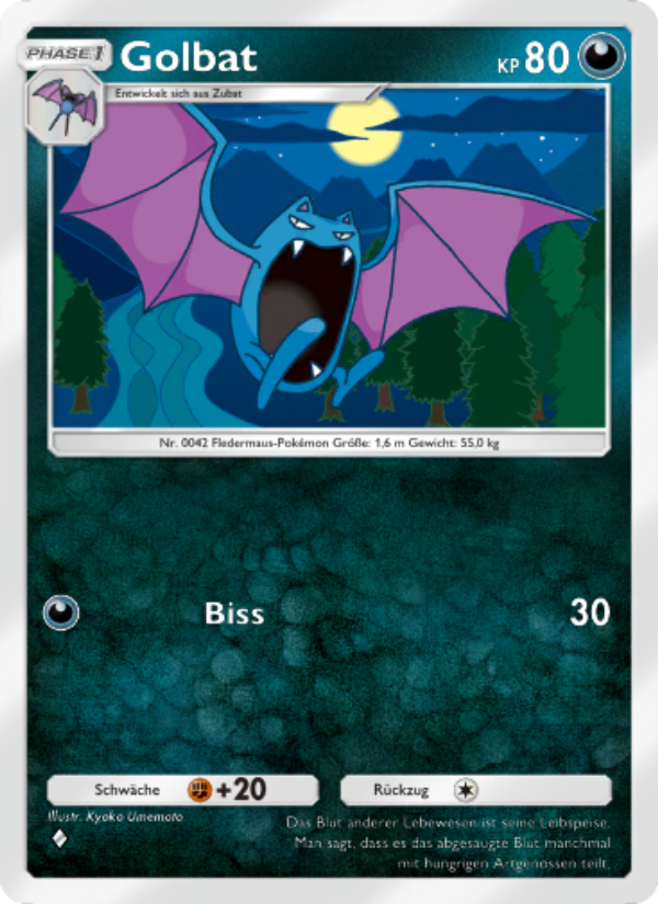 Golbat 049 — Licht des Triumphs (German Pokémon TCG card)