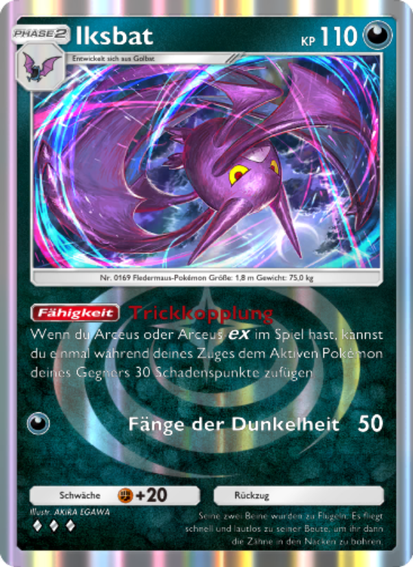 Iksbat 050 — Licht des Triumphs (German Pokémon TCG card)