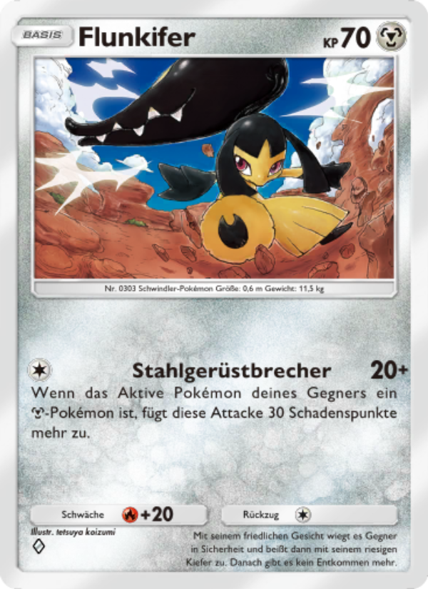 Flunkifer 056 — Licht des Triumphs (German Pokémon TCG card)