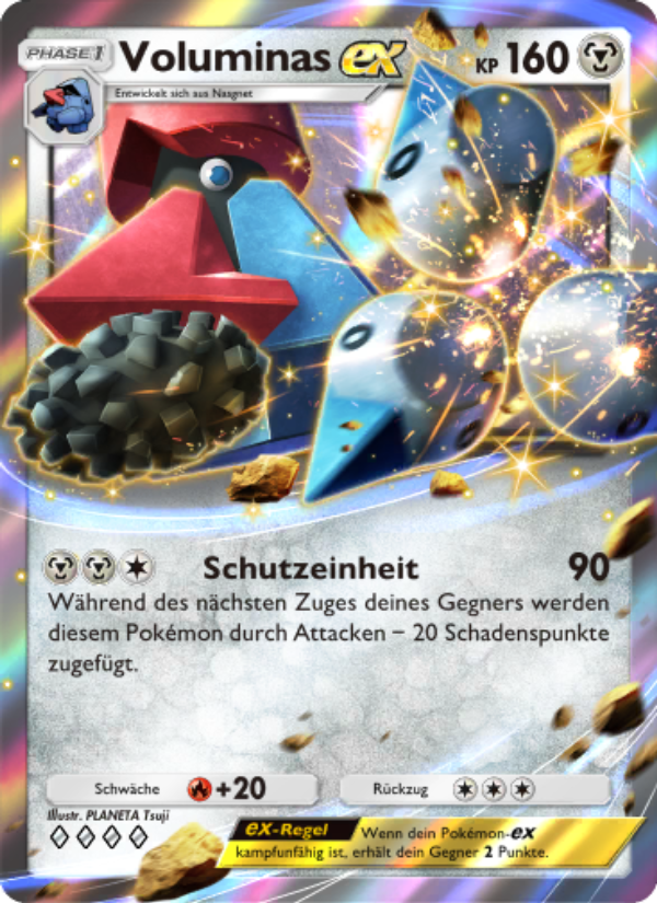 Voluminas-ex 057 — Licht des Triumphs (German Pokémon TCG card)