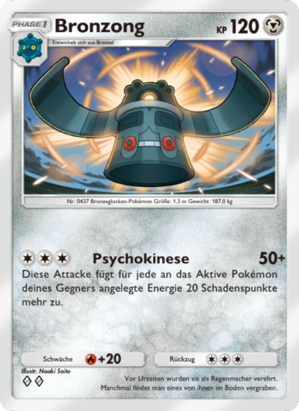 Bronzong 059 — Licht des Triumphs (German Pokémon TCG card)