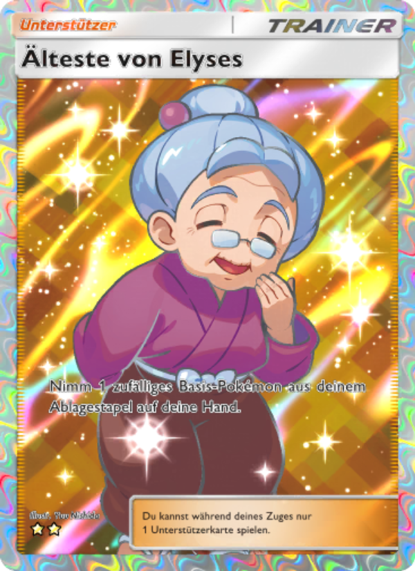 Älteste von Elyses 088 — Licht des Triumphs (German Pokémon TCG card)
