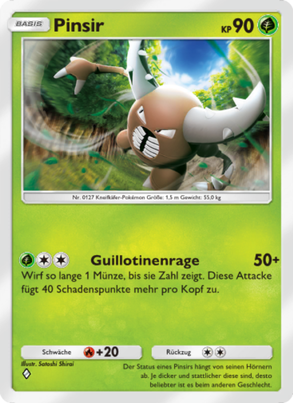 Pinsir 004 — Glänzendes Festival (German Pokémon TCG card)