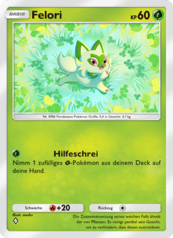 Felori 005 — Glänzendes Festival (German Pokémon TCG card)
