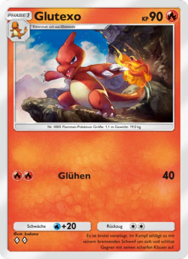 Glutexo 009 — Glänzendes Festival (German Pokémon TCG card)