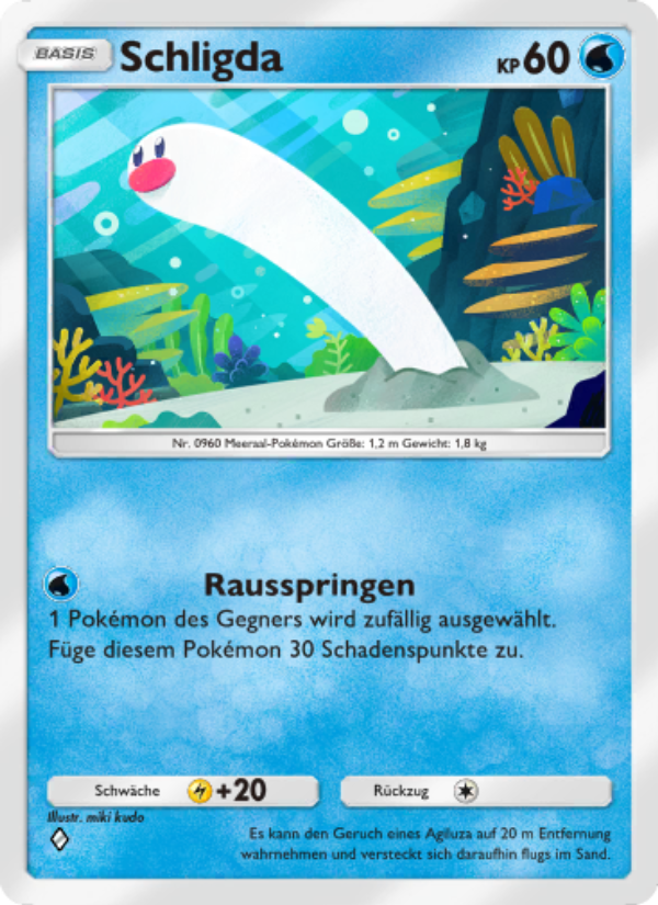 Schligda 018 — Glänzendes Festival (German Pokémon TCG card)
