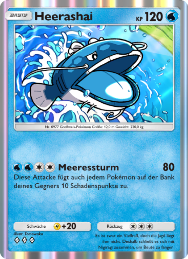 Heerashai 020 — Glänzendes Festival (German Pokémon TCG card)