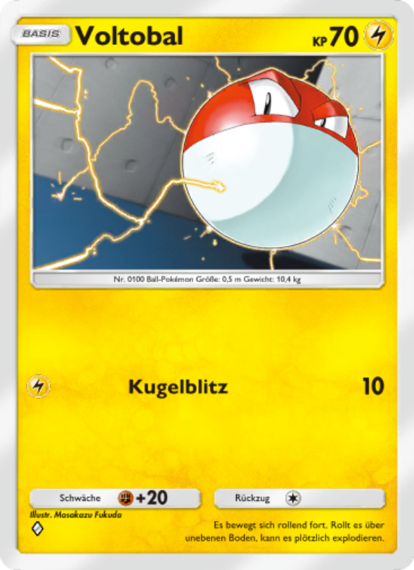 Voltobal 023 — Glänzendes Festival (German Pokémon TCG card)