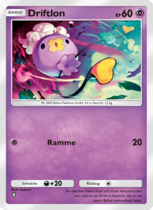 Driftlon 033 — Glänzendes Festival (German Pokémon TCG card)