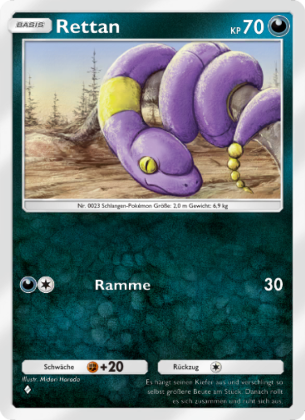 Rettan 045 — Glänzendes Festival (German Pokémon TCG card)