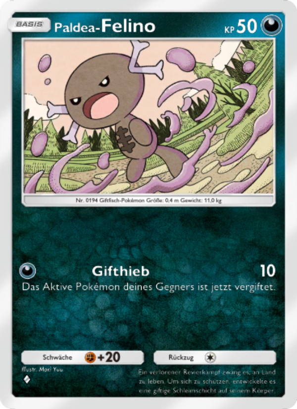 Paldea-Felino 047 — Glänzendes Festival (German Pokémon TCG card)