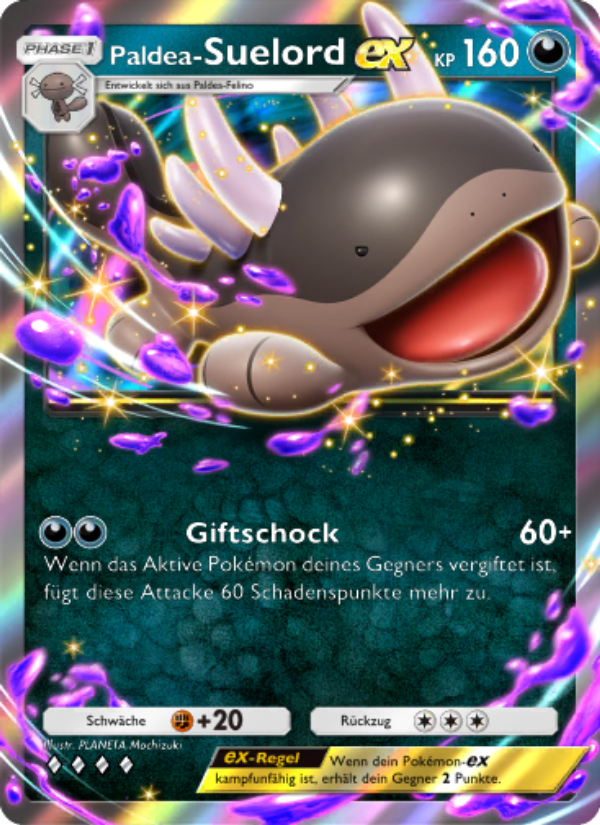 Paldea-Suelord-ex 048 — Glänzendes Festival (German Pokémon TCG card)