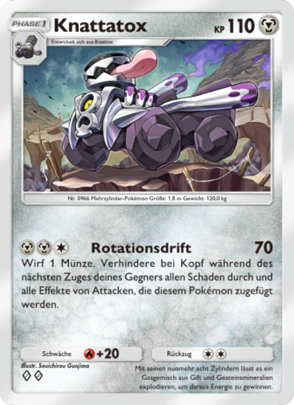 Knattatox 056 — Glänzendes Festival (German Pokémon TCG card)