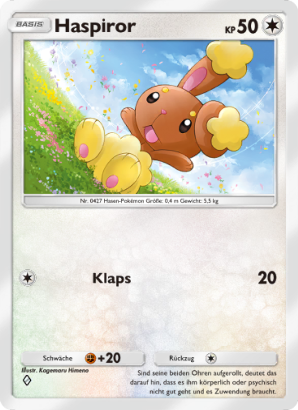 Haspiror 066 — Glänzendes Festival (German Pokémon TCG card)
