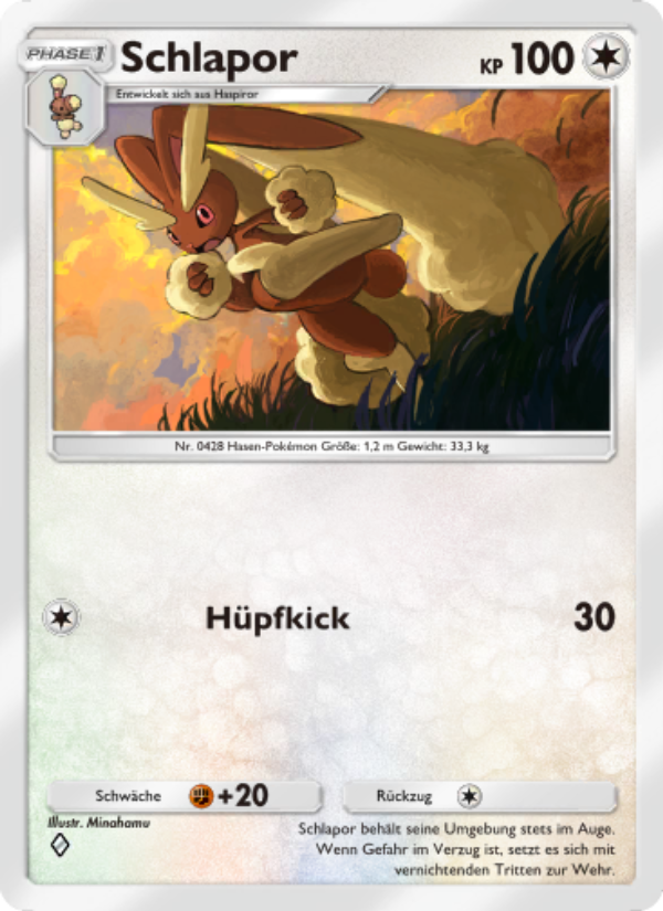 Schlapor 067 — Glänzendes Festival (German Pokémon TCG card)