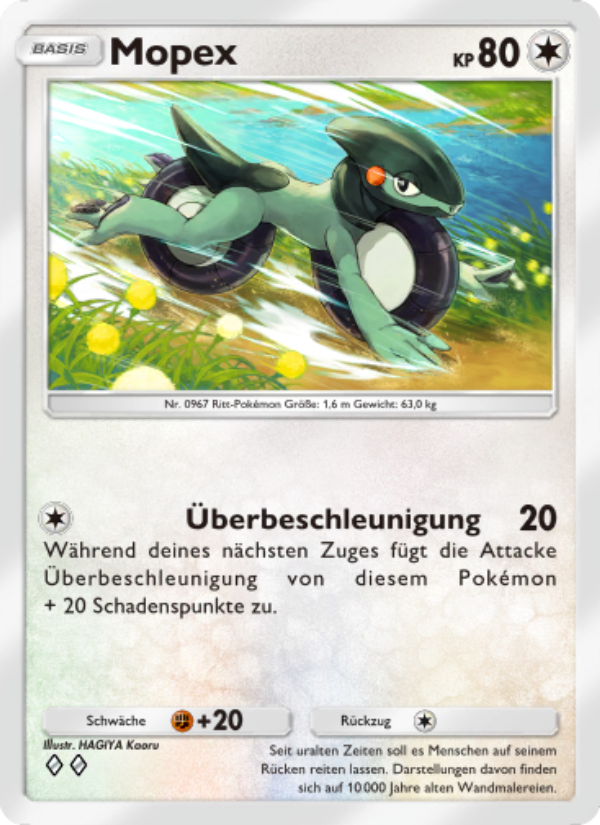 Mopex 068 — Glänzendes Festival (German Pokémon TCG card)