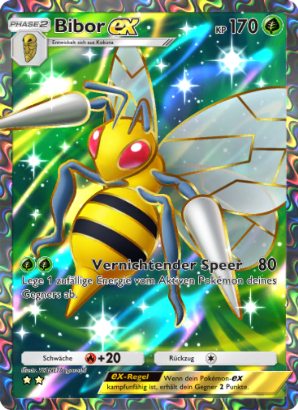 Bibor-ex 079 — Glänzendes Festival (German Pokémon TCG card)
