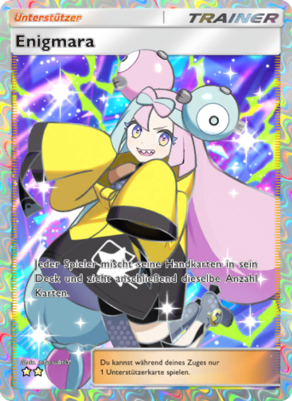 Enigmara 088 — Glänzendes Festival (German Pokémon TCG card)