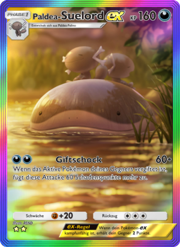 Paldea-Suelord-ex 093 — Glänzendes Festival (German Pokémon TCG card)