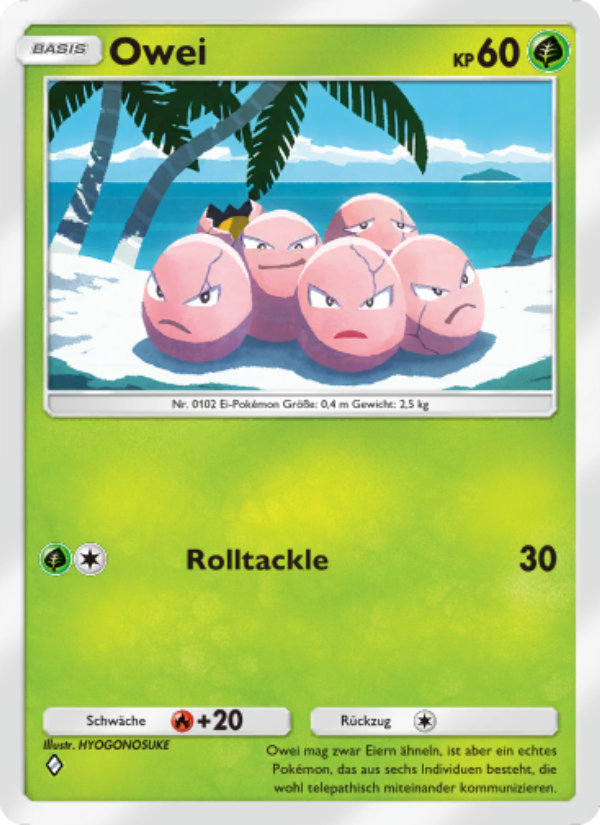 Owei 001 — Hüter des Firmaments (German Pokémon TCG card)