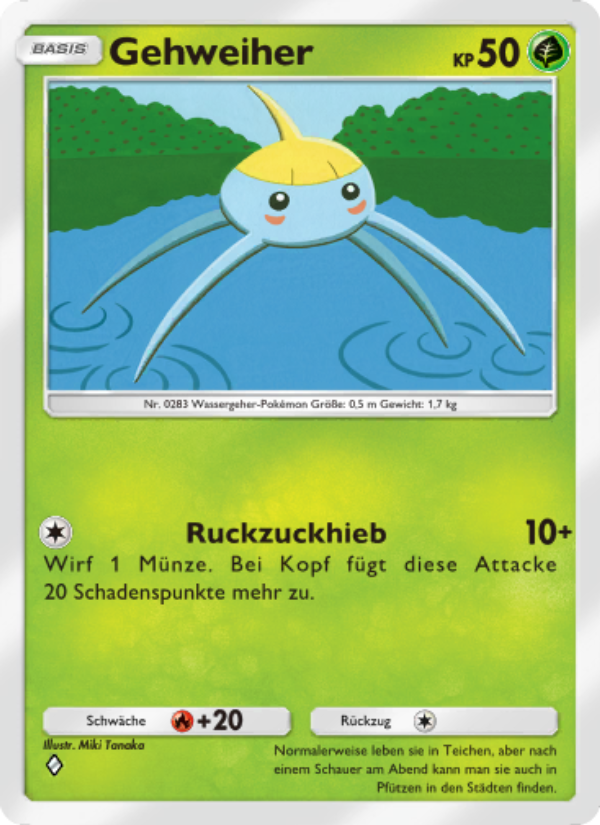 Gehweiher 003 — Hüter des Firmaments (German Pokémon TCG card)