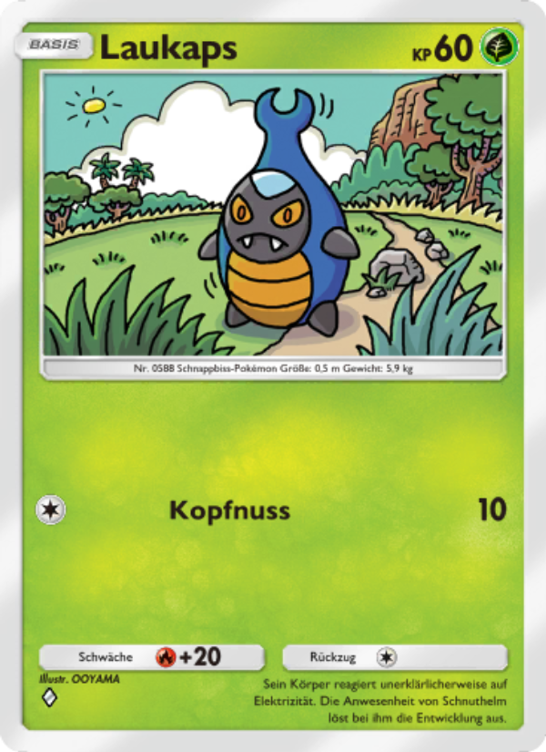 Laukaps 006 — Hüter des Firmaments (German Pokémon TCG card)