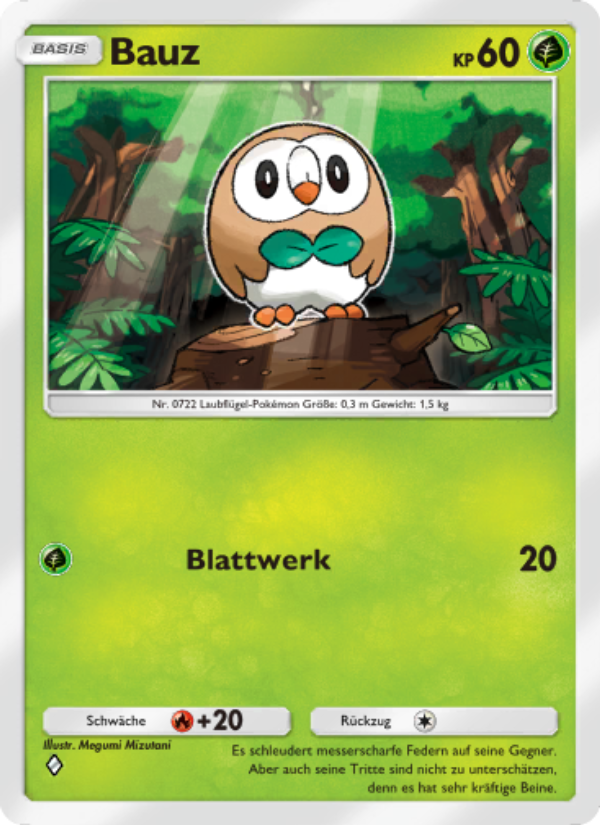 Bauz 009 — Hüter des Firmaments (German Pokémon TCG card)