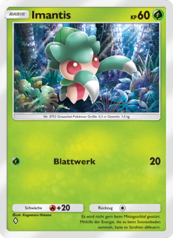 Imantis 014 — Hüter des Firmaments (German Pokémon TCG card)