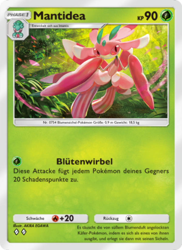 Mantidea 015 — Hüter des Firmaments (German Pokémon TCG card)