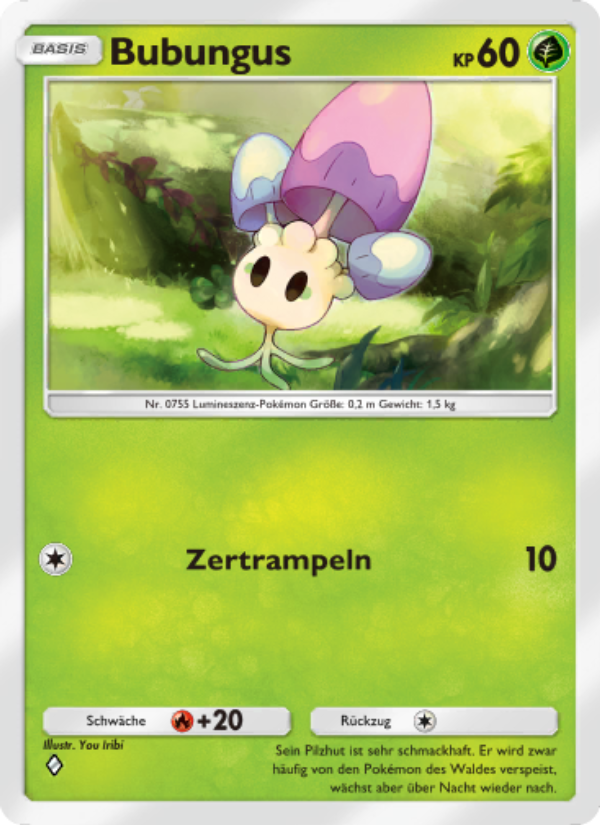 Bubungus 016 — Hüter des Firmaments (German Pokémon TCG card)