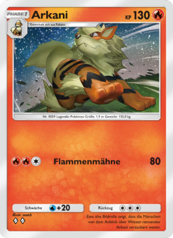 Arkani 026 — Hüter des Firmaments (German Pokémon TCG card)
