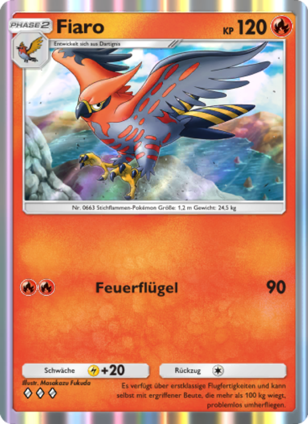 Fiaro 029 — Hüter des Firmaments (German Pokémon TCG card)