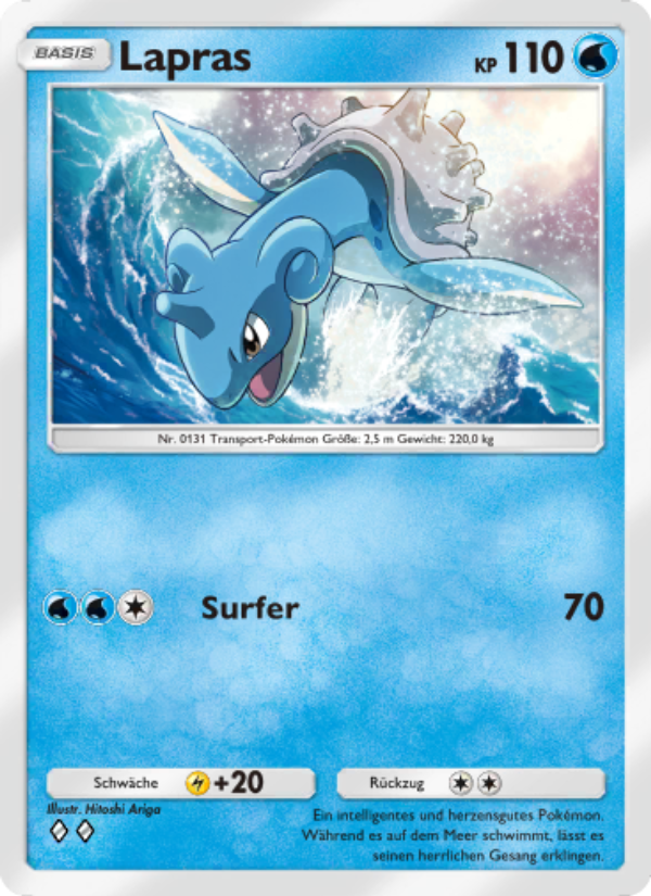 Lapras 044 — Hüter des Firmaments (German Pokémon TCG card)