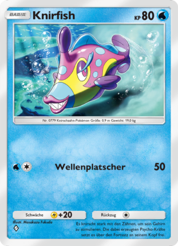 Knirfish 055 — Hüter des Firmaments (German Pokémon TCG card)