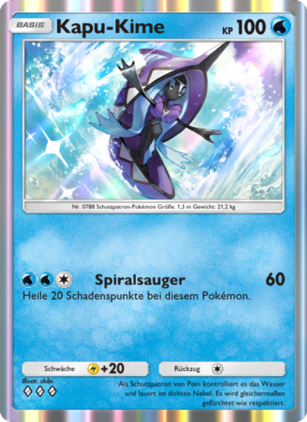 Kapu-Kime 056 — Hüter des Firmaments (German Pokémon TCG card)