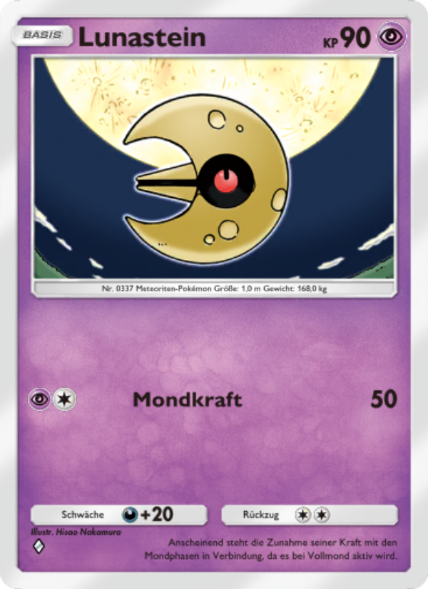Lunastein 073 — Hüter des Firmaments (German Pokémon TCG card)