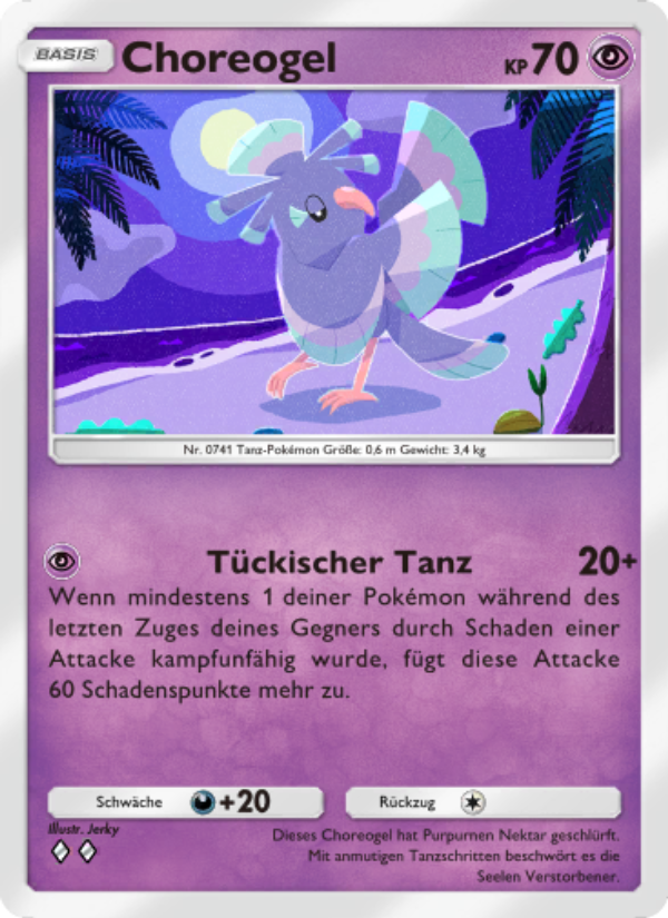 Choreogel 077 — Hüter des Firmaments (German Pokémon TCG card)