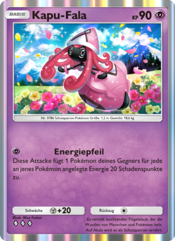 Kapu-Fala 084 — Hüter des Firmaments (German Pokémon TCG card)