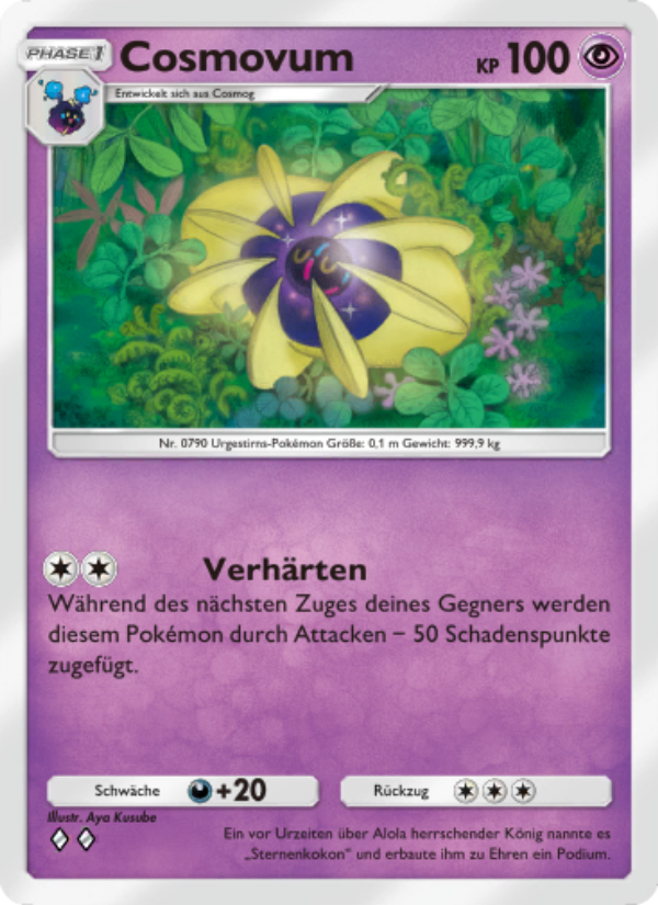 Cosmovum 086 — Hüter des Firmaments (German Pokémon TCG card)