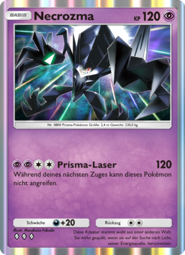 Necrozma 088 — Hüter des Firmaments (German Pokémon TCG card)