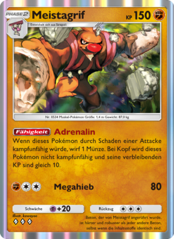 Meistagrif 096 — Hüter des Firmaments (German Pokémon TCG card)