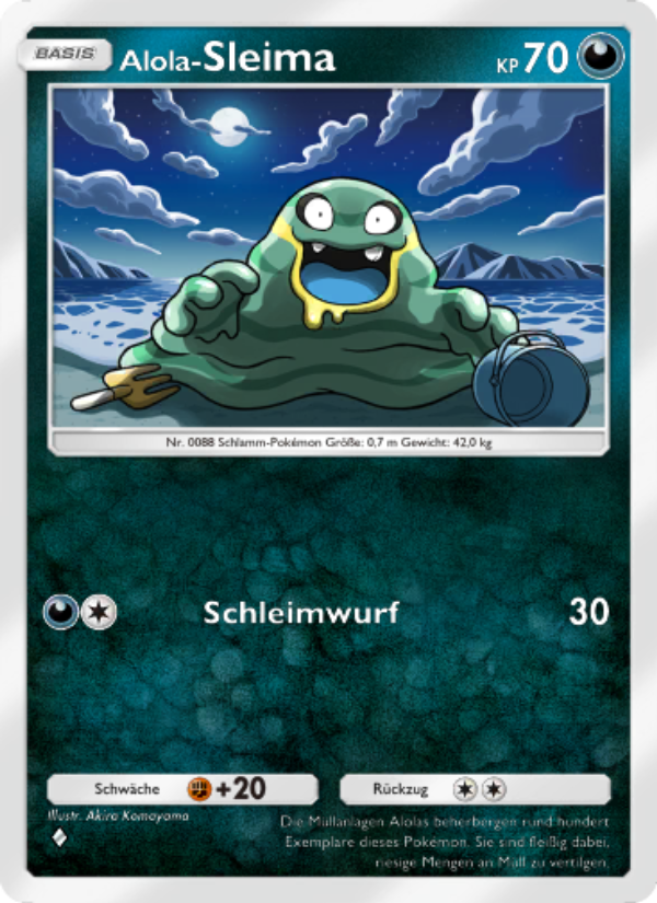Alola-Sleima Pokémon TCG cards